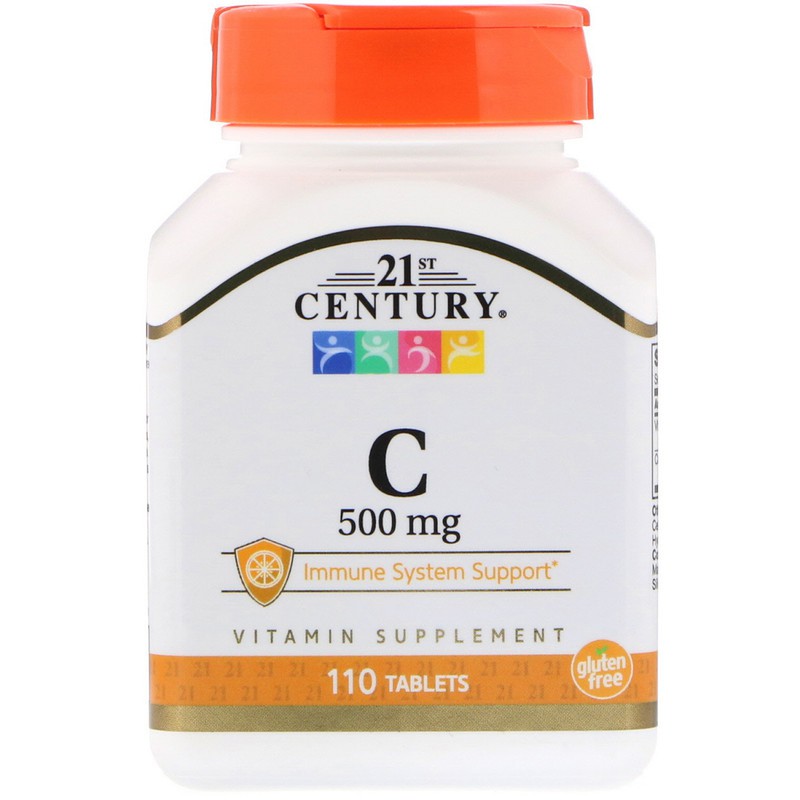 ภาพสินค้าพร้อมส่ง  Century, Vitamin C , 500 mg 110 Tablets,1000 mg 60 Tablets, 1000 mg 110 Tablets จากร้าน superying_is14 บน Shopee ภาพที่ 1