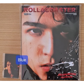 [พร้อมส่ง] ปกB นิตยสาร ROLLACOASTER x INTO1 PATRICK ของแถมครบ Photocard Poster ปกเดี่ยว เล่มที่3 ของ แพทริค