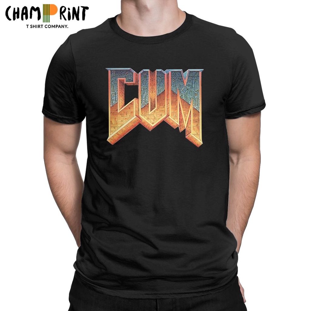 เสื้อยืดคอกลม-แขนสั้น-ผ้าฝ้ายแท้-พิมพ์ลาย-doom-cum-สไตล์วินเทจ-เหมาะกับฤดูร้อน-สําหรับผู้ชายs-5xl