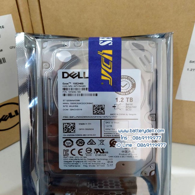 hdd-server-dell-t430-t630-r330-r430-r630-r730-1-2tb-10k-rpm-sas-2-5in-แท้-ตรงรุ่น-ตรงสเปค-รับประกันศูนย์-dell