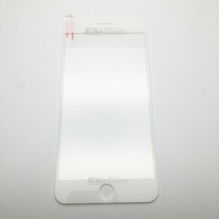 P-One ฟิล์มกระจกนิรภัยเต็มหน้าจอ iPhone 7 plus (สีขาว เต็มหน้าจอ)