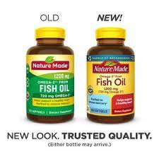 ภาพสินค้าพร้อมส่ง Nature Made,Fish Oil ,น้ำมันปลา ,1200 mg ,200 Softgels จากร้าน drkwang บน Shopee ภาพที่ 1