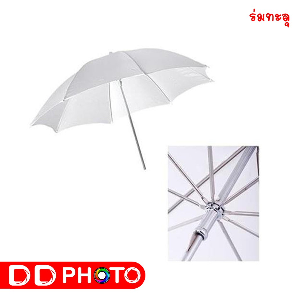 ร่มสะท้อน-ร่มทะลุ-reflector-umbrella-black-silver-umbrella-folding-white-shoot