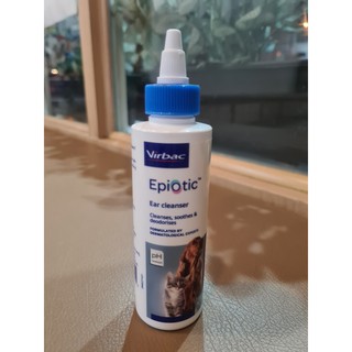 Epiotic Ear cleaner อีพีโอติก ผลิตภัณฑ์ทำความสะอาดช่องหู สุนัข แมว ขนาด 125 ml.