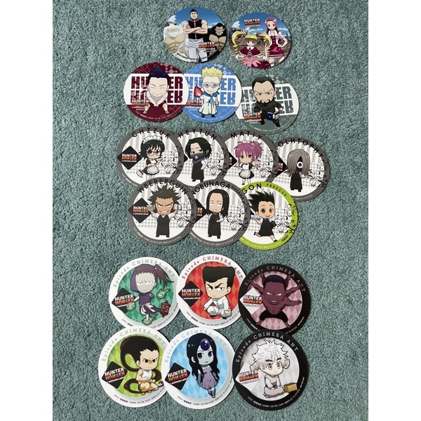 hunterxhunter-ขายแยกรองแก้ว-ฮันเตอร์-อนิเมทคาเฟ่-ภาคคาเฟ่-gi-มด-animate-cafe-coaster