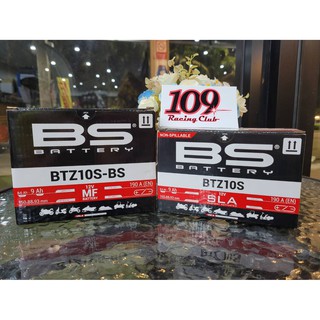 แบตเตอรี่ แบตเตอรี่มอเตอร์ไซค์ BS BTZ10S-BS / BTZ10S SLA (แบตเจล) สำหรับ CB500 CBR650 CBR1000 ZX10 S1000 L7+ MT07 MT09 R