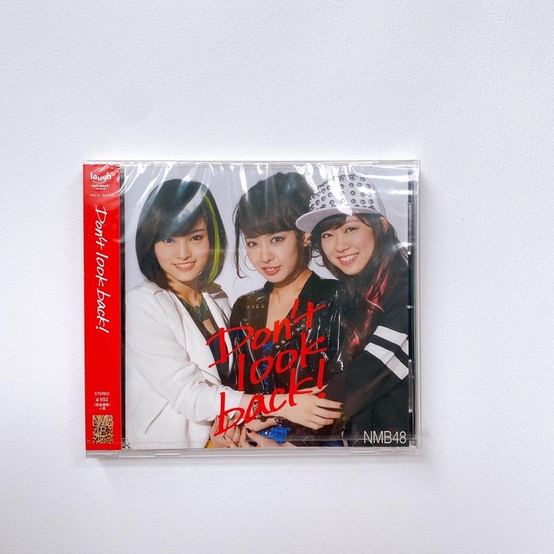 nmb48-cd-single-dont-look-back-theater-type-แผ่นใหม่ยังไม่แกะ