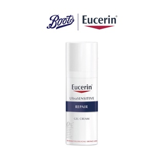 Eucerin ยูเซอริน อัลตร้าเซนซิทีฟ รีแพร์ เจล 50มล. Eucerin Ultrasensitive Repair Gel Cream 50ml