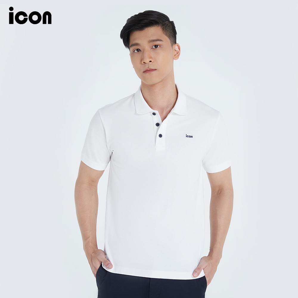 ภาพหน้าปกสินค้าicon (ไอคอน) ลดล้างสต๊อก  เสื้อโปโล ผ้าคอตตอน สแปนเด็กซ์ มีให้เลือก 7 สี ทรงสมาร์ทฟิต - IKL6015 จากร้าน icon_officialshop บน Shopee