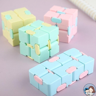 สินค้า 【nono】 ของเล่น ของเล่นเด็ก Infinity Magic Cube Puzzle ลูกบาศก์ของรูบิค จิ๊กซอว์ สําหรับเล่นคลายเครียด ของเล่นบีบอัด