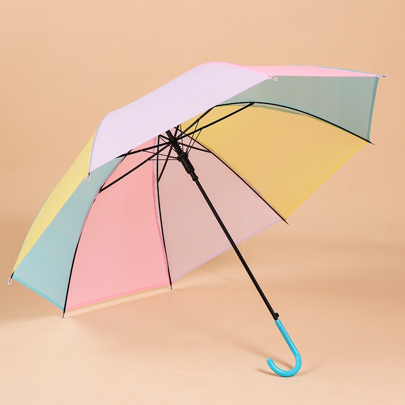 cocotamcoco-ร่มกันฝน-หน้าฝนนี้ต้องมี-พร้อมส่ง-ร่มสีพาสเทล-น่ารักเฟอร์-ร่ม-ร่มใสสีรุ้ง-ร่มกันฝน-ร่มรับไหว้-ร่มตกแต่ง