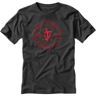เสื้อยืดโอเวอร์ไซส์เสื้อยืด พิมพ์ลาย Demon Slayer Doom Fan Art สีดําS-3XL