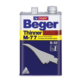 น้ำยาและตัวทำละลาย ทินเนอร์ BEGER #M77 1/4GL น้ำยาเฉพาะทาง วัสดุก่อสร้าง BEGER 1/4GL #M77 THINNER