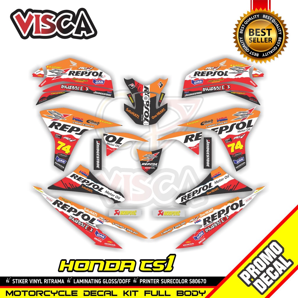 Cs1 Full Body Decal Cs1 Full Body สติกเกอร์ Striping Cs1 Full Body ...