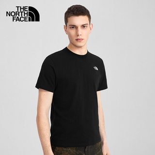 North Face แขนสั้นผู้ชายและเสื้อยืดสตรี