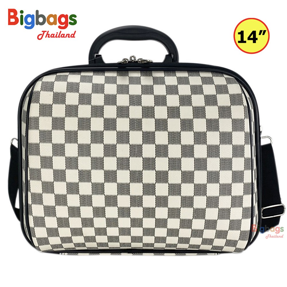 bigbagsthailand-กระเป๋าเดินทาง-กระเป๋าสะพายข้างสอดคันชัก-14-นิ้ว-travel-folding-bag-รุ่น-mz489