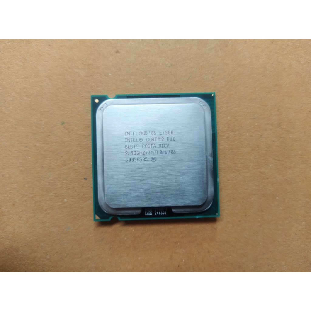 CPU Intel Core 2 Duo E7500, LGA 775, 3M Cache, 2.93 GHz, 1066 MHz ...