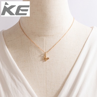 Jewelry Popular Butterfly Element Alloy Pendant Necklace Korean Creative Jewelry for girls for