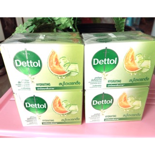 สบู่ Dettol  ปกป้องมั่นใจทุกวัน ชำระล้างและลดการสะสมของแบคทีเรีย 99.99%  แพ็คล่ะ