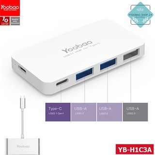 Yoobao USB-C HUB YB-H1C3A High Speed 3.1 Gen1