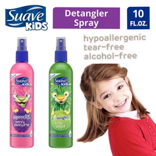 สินค้า ✅Suave kids detangler spray 295ml สเปรย์ผมไม่พันกัน  made in USA 💰จ่ายปลายทางได้💵 แท้ 💯