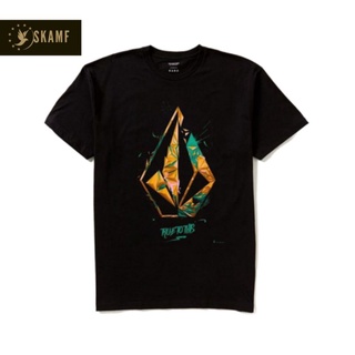 เสื้อยืดผ้าฝ้ายพิมพ์ลายขายดี เสื้อยืด พิมพ์ลาย Volcom True To This