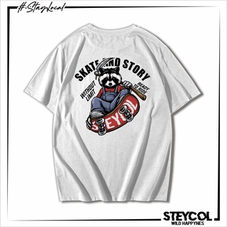 เสื้อยืดผู้ Steycol | เสื้อยืด สีขาว Stc01 S-5XL