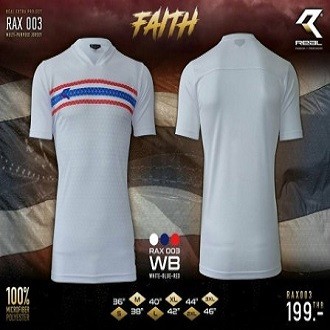 เสื้อกีฬา-ยี่ห้อ-real-rax003-สีขาว-ลายธงชาติไทย
