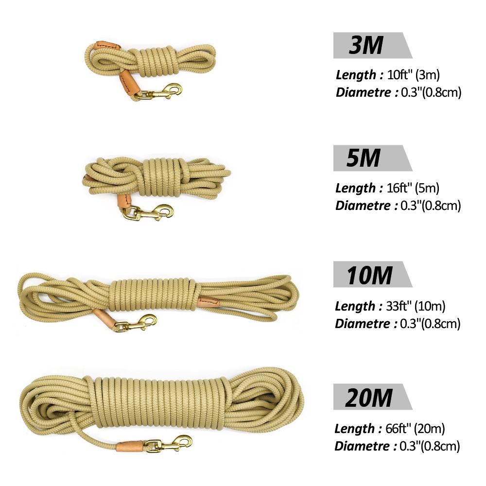 เชือกจูงสุนัขไนล่อนยาวพิเศษ-10-ฟุต-16-ฟุต-33-ฟุต-66-ฟุต