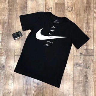 [S-5XL] Nike เสื้อยืดแขนสั้น ผ้าฝ้าย ทรงหลวม สําหรับคู่รัก EGbhfm12OJ