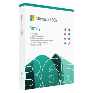 ภาพขนาดย่อของภาพหน้าปกสินค้าMicrosoft 365 Family (12 Month) คุ้มมาก ใช้ร่วมกันได้ 6 คน Home Subscription 32,64 bit (6GQ-00968) ของลิขสิทธิ์แท้ จากร้าน 2_official_store บน Shopee ภาพที่ 3