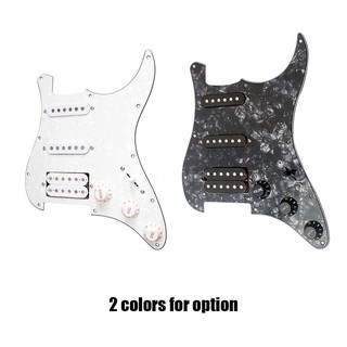 ชุดกีต้าร์ไฟฟ้า 3 Ply SSH Loaded Prewired Pickguard Humbucker