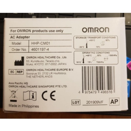omron-adaptor-6v-adapter-สายเสียบเครื่องวัดความดัน-omron-ของแท้