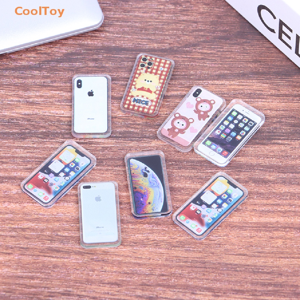 cooltoy-โมเดลโทรศัพท์มือถือจิ๋ว-1-12-สําหรับตกแต่งบ้านตุ๊กตา
