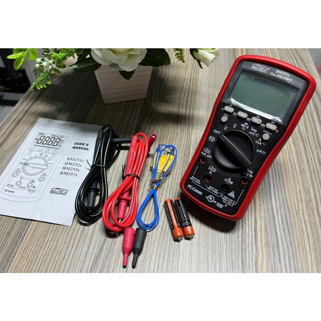 มัลติมิเตอร์-brymen-bm257s-practical-multimeters