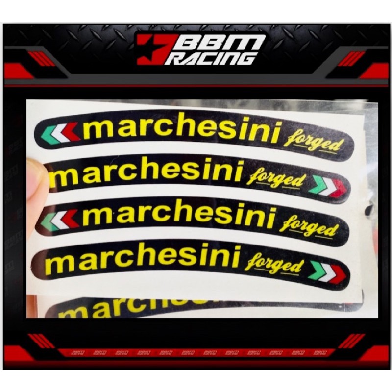 สติ๊กเกอร์แต่งรถ-marchesini