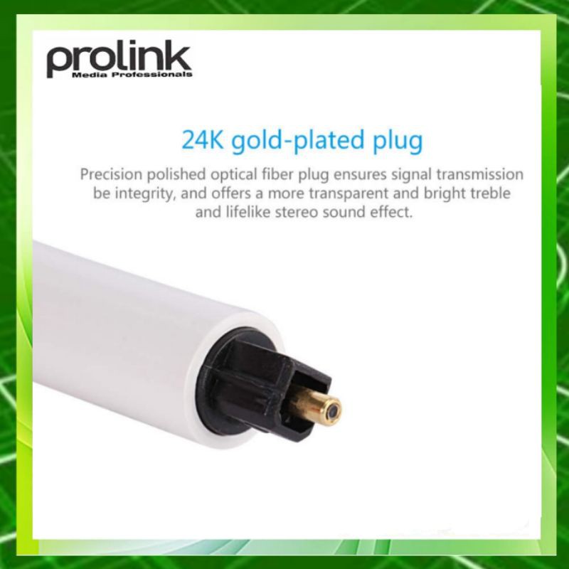 prolink-toslink-plug-to-toslink-plug-mp111-โปรลิงค์สายไฟเบอร์ออฟติก-toslink-plug-to-toslink-plug-ยาว-2-เมตร