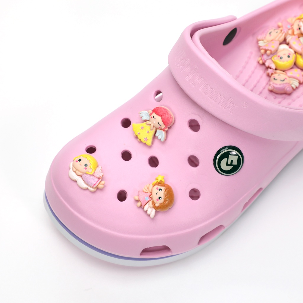 croc-jibz-angel-2-5d-diy-จี้รูปรองเท้า