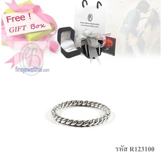 Finejewelthai แหวน แหวนเงิน เงินแท้/ Silver Ring - R123100-R123200-R124600