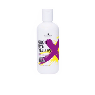 สูตรใหม่ฆ่าไรเหลืองดีที่สุดแชมพูม่วงแชมพูผมทำสีโทนเทาSchwarzkopf Goodbye Yellow Silver Shampoo 300ml. Good bye yellow Goodbye Orange