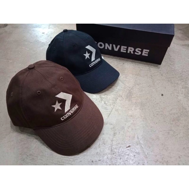 converse-หมวกแฟชั่น-สไตล์-วันดาว-รุ่นหมวกconverse-all-star-cap-สินค้าลิขสิทธิ์เเท้-125000698br-สี-กรม-น้ำตาล