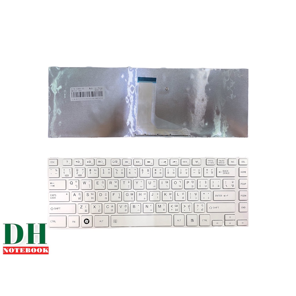 คีย์บอร์ดโน๊ตบุ๊ค keyboard Toshiba Satellite L800 L805 M840 L830 L835 ...