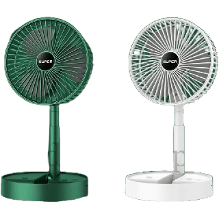 โปรโมชั่น : {ใส่โค้ด DFENFEB2 ลด 15%}พัดลมตั้งโต๊ะแบบพกพา 6.6 นิ้ว ปรับความเร็ว3ระดับ ไร้สาย มีแบตในตัว พับเก็บได้ หน้าพัดลมขนาด