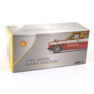 Inno64 IN64-HKT-SHELL 1/64 NISSAN SUNNY HAKOTORA SHELL LIVERY DIECAST SCALE MODEL CAR