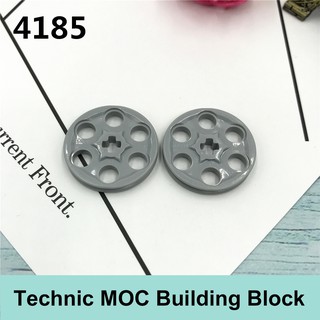 อะไหล่บล็อกตัวต่อเทคโนโลยีมู่เล่ย์ MOC 4185 24 มม. 10 ชิ้น