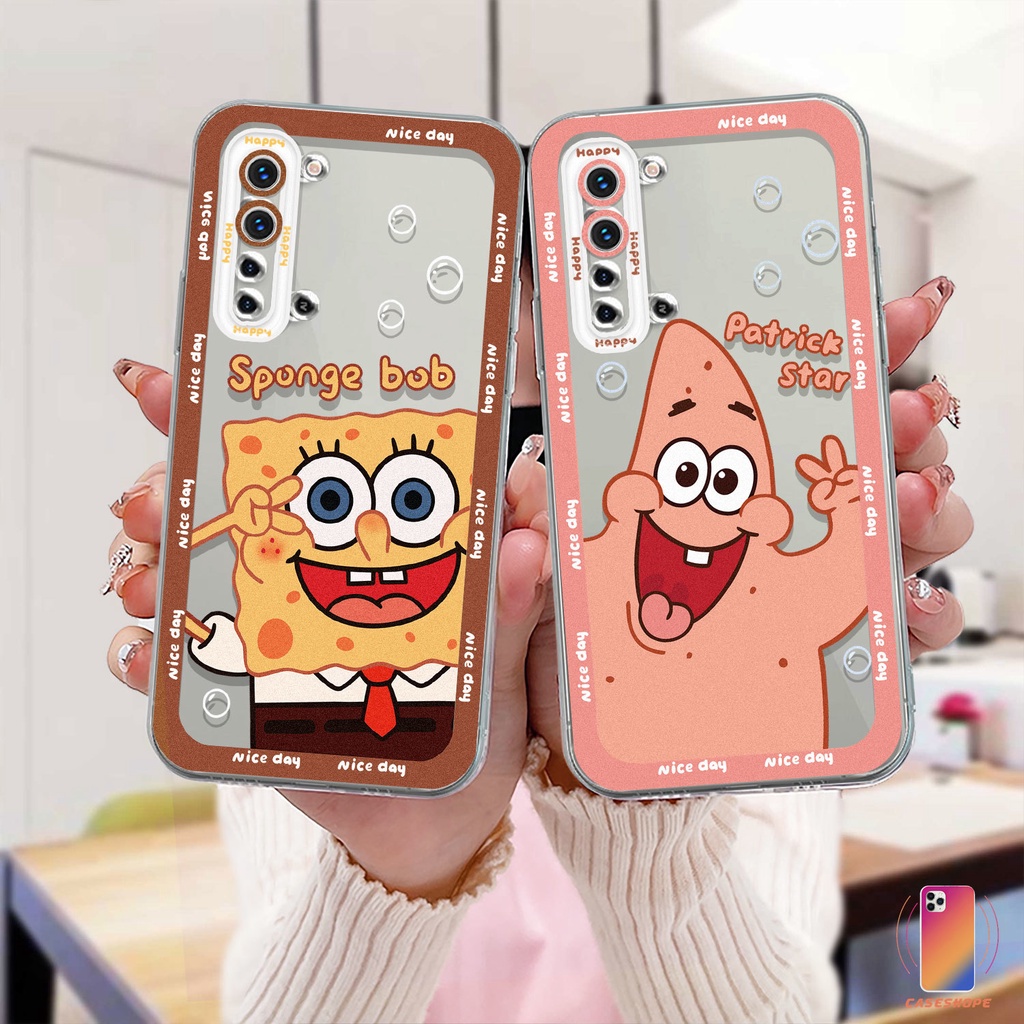 เคส-realme-5-5s-5i-c17-7i-c11-2021-c21y-c31-c35-c15-c21-c25-c20-c3-c12-c2-c25s-c1-c25y-c2-c3i-6i-c20a-เคสเรียลมี-narzo-20-10-10a-20a-30a-ฟองน้ำ-spongebob-สำหรับเด็กขนาดใหญ่ลายดาว-เคสโทรศัพท์มือถือ