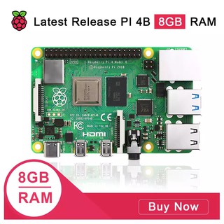 ภาพหน้าปกสินค้าRaspberry Pi 4 Ram 8GB Model B Rev1.4 [ส่งของทุกวัน] ที่เกี่ยวข้อง