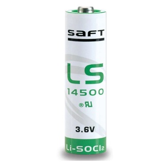 SAFT LS14500 14500 LS-14500 CER14505 AA 3.6V 2600mah แบตเตอรี่ลิเธียม