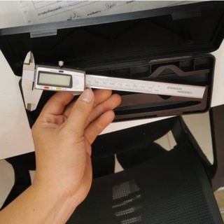 SST เวอร์เนียร์ ดิจิตอล 6 นิ้ว เวอเนีย เวอร์เนีย Digital Vernier caliper แบบสแตนเลส เครื่องชั่งดิจิตอล 50560003 50620031