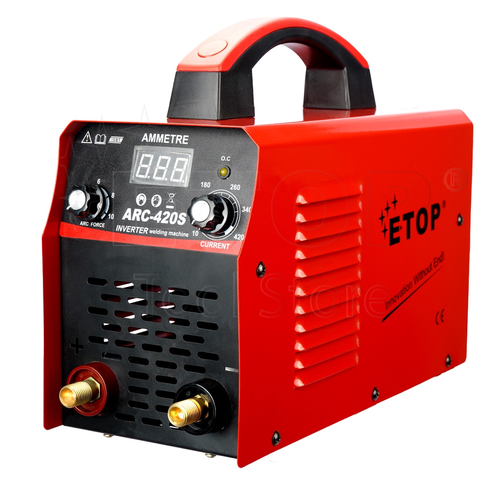 etop-ตู้เชื่อม-inverter-igbt-arc-420s-ตู้เชื่อมไฟฟ้า-2-ปุ่ม-welding-machine-เครื่องเชื่อม-สายเชื่อม-1-8-เมตร